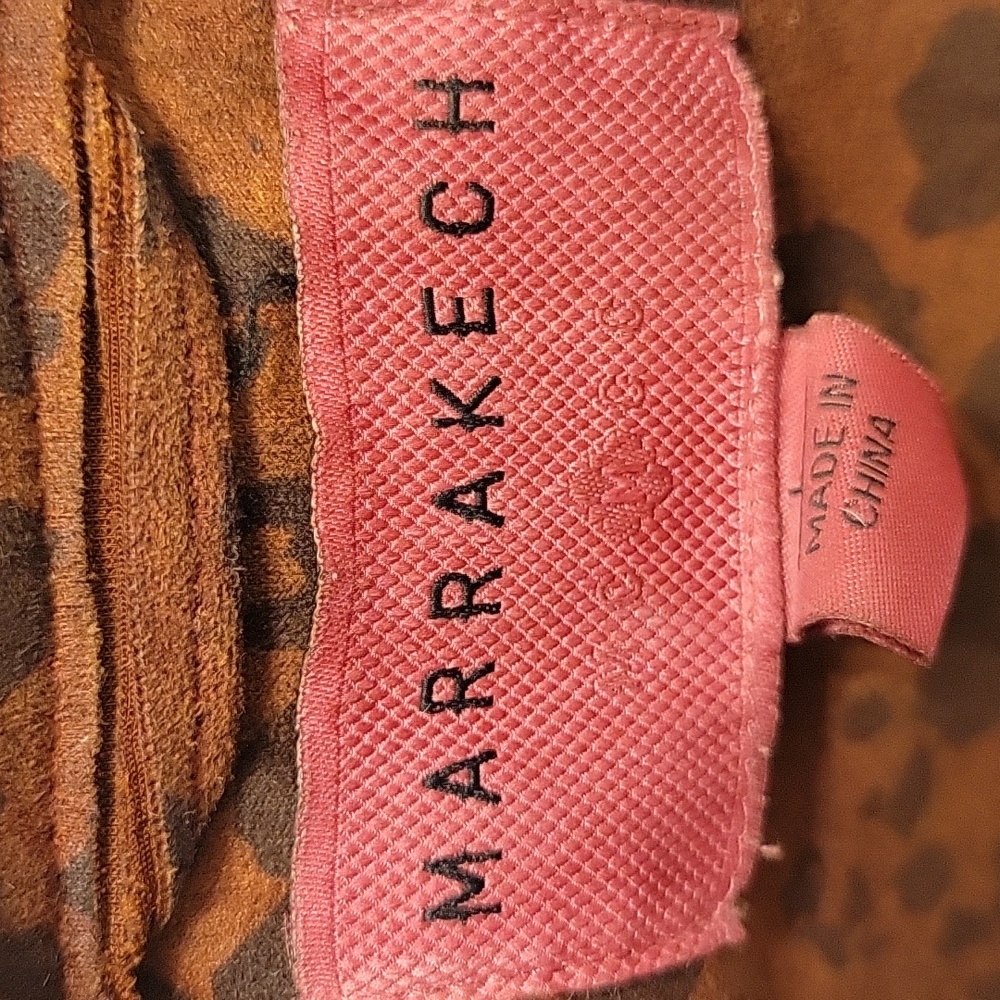 Marrakech animal print jacket, size Large - Picture 3 of 3